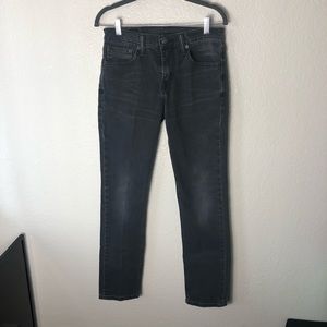 Levi Strauss 511 Faded Black Jeans